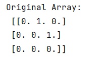 Example: numpy.eye() Method with Example