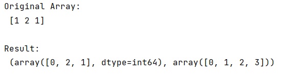 Example: How numpy.histogram() function works?