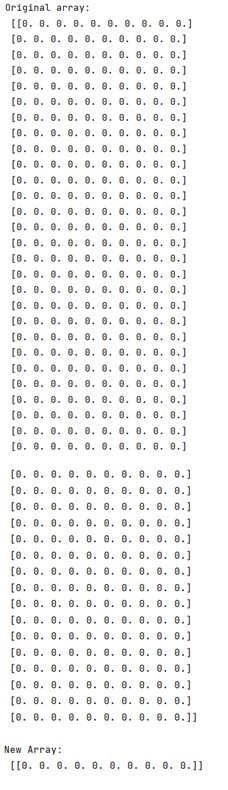 Example: NumPy index slice without losing dimension information