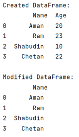 Example: DataFrame | pass-by-value or pass-by-reference