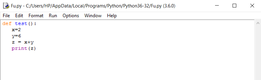 python program 4