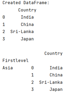 Example: Prepend a level to a pandas MultiIndex