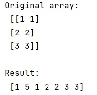 Example: Prepend element to numpy array