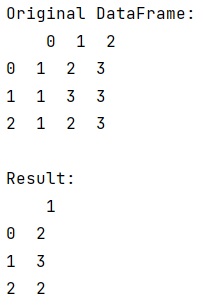 Example: Quickly drop dataframe columns with only one distinct value