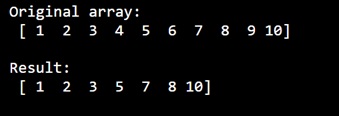 Example: How to remove specific elements from a NumPy array?