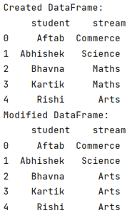 Example: Replace whole string if it contains substring