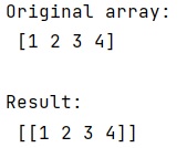 reshape() vs. resize() | output 1