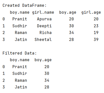 Example: Select all columns