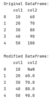 Example: Shift a Column in Pandas Dataframe