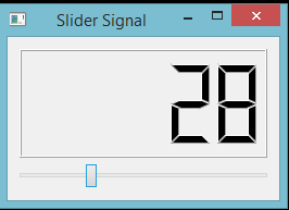 slider event handing in python - pyqt 2