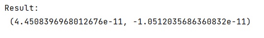 Example: How to solve a pair of nonlinear equations?