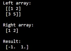 Example: Solving Systems of Linear Equations with Python's NumPy