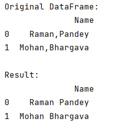 Example: Using regex matched groups in pandas dataframe replace function