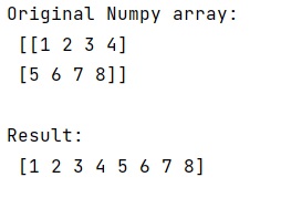 Example: What does -1 mean in numpy reshape?frame