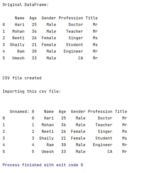 Write A Pandas Dataframe To A Json File Data Science Parichay