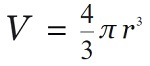 sphere volume