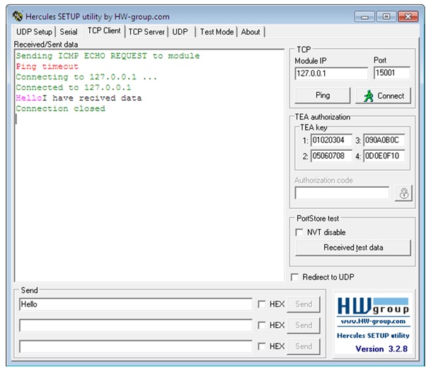 implement socket server to accept client connections