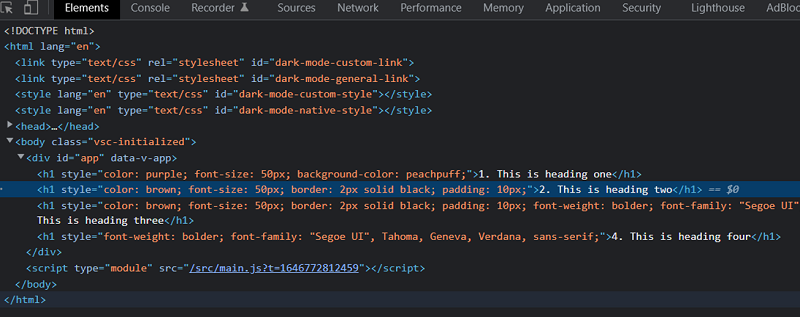 Binding Styles | Output (3)